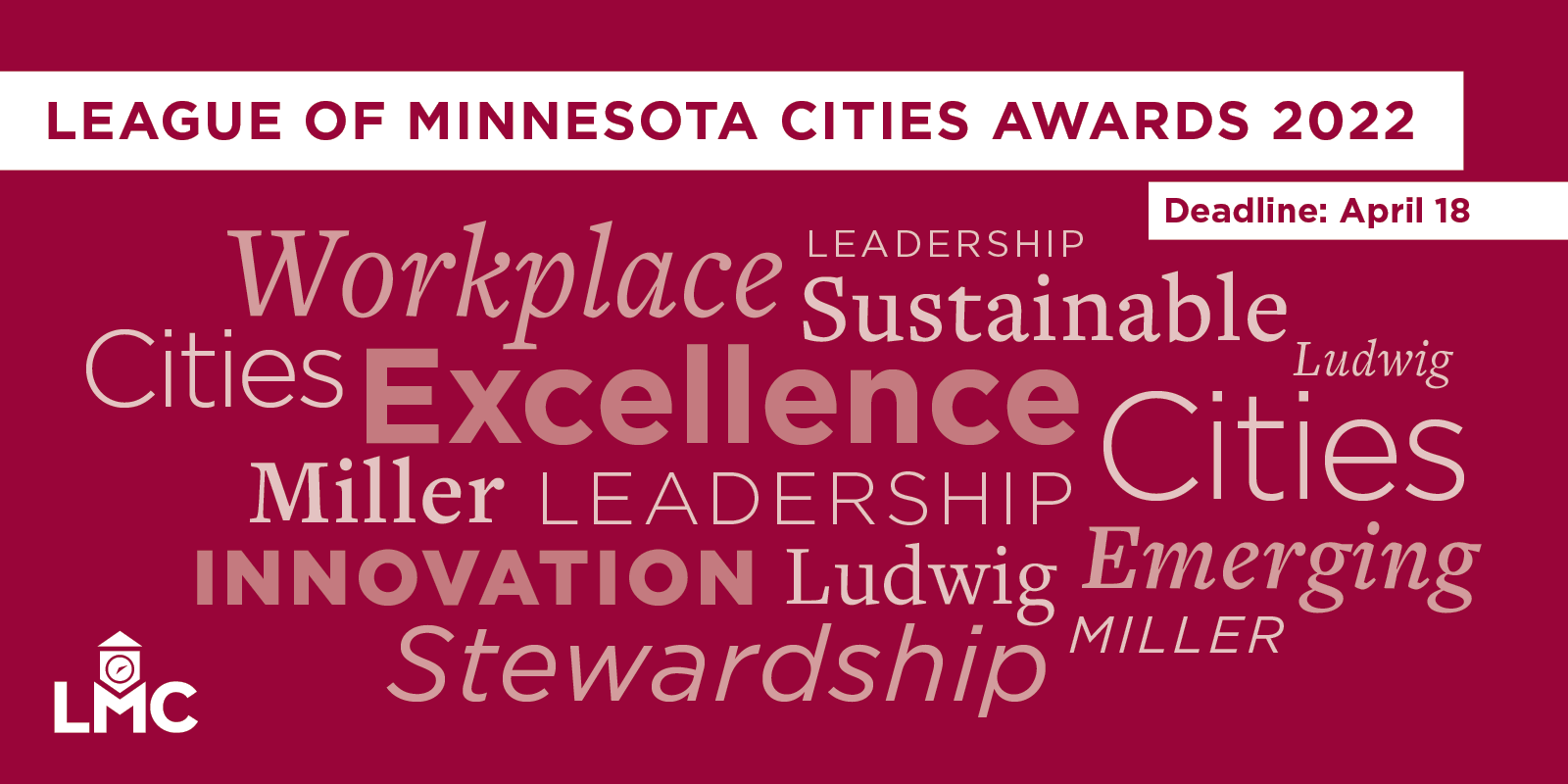 LMC Awards League of Minnesota Cities