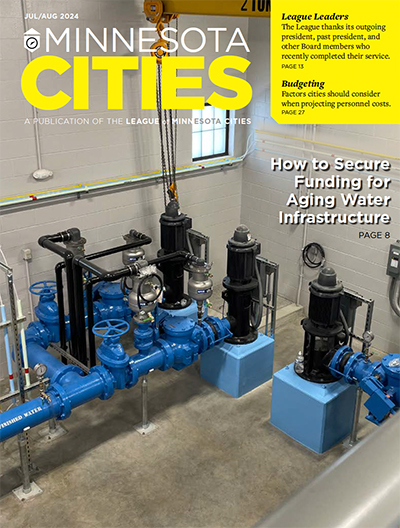 MN Cities Magazine July August 2024 cover